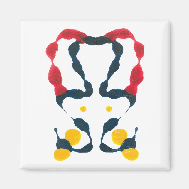Inkblot Art Magnet (Framsidan)