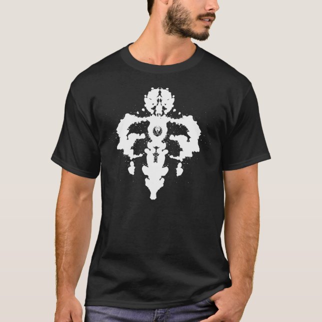 Inkblot (w/b) t shirt (Framsida)