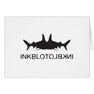 Inkblotfisk Hälsningskort