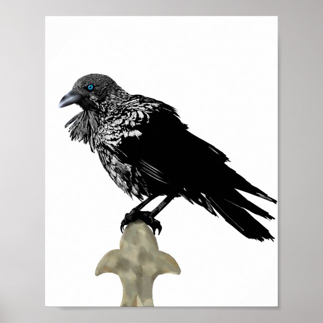 Inked Raven Poster (Framsidan)