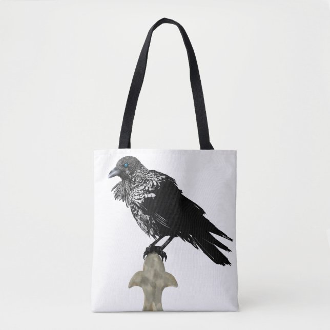 Inked Raven Tygkasse (Framsida)
