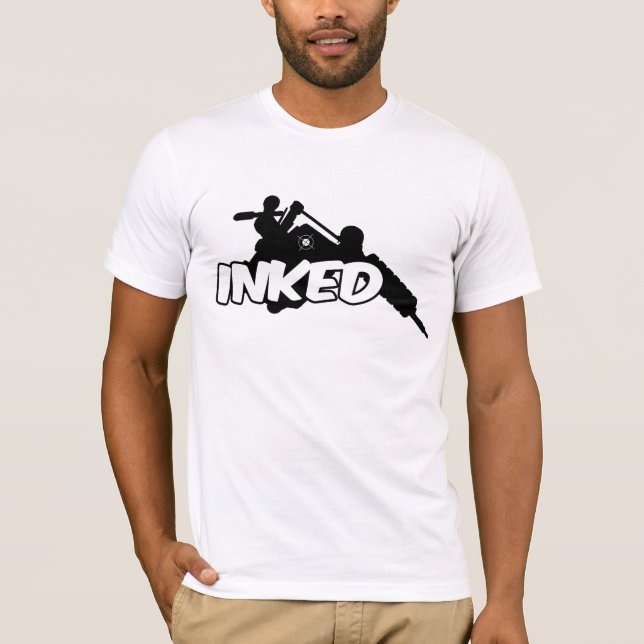 Inked utslagsplats tee shirt (Framsida)