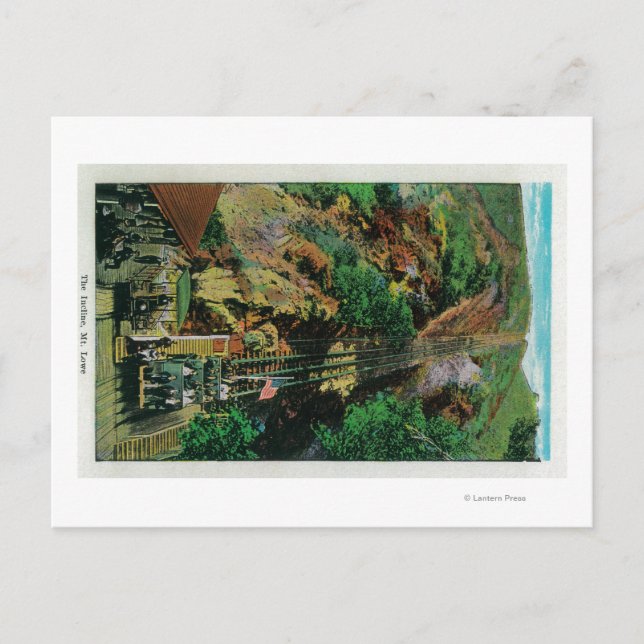 Inkline vid Mt. LoweMt. Lowe, CA Vykort (Framsida)