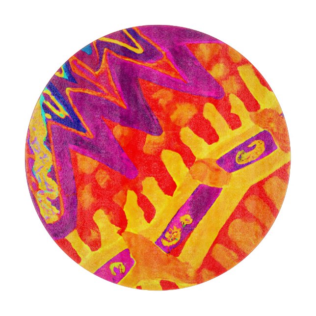 Inkludera färgstark Mönster-design (Framsidan)