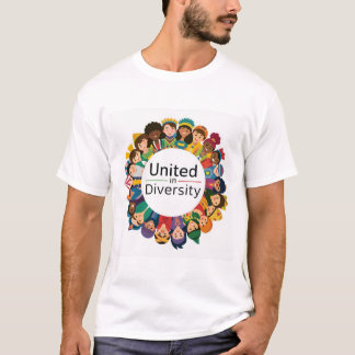 Inkluderad enhet T-Shirt | Förenade i mångfalden