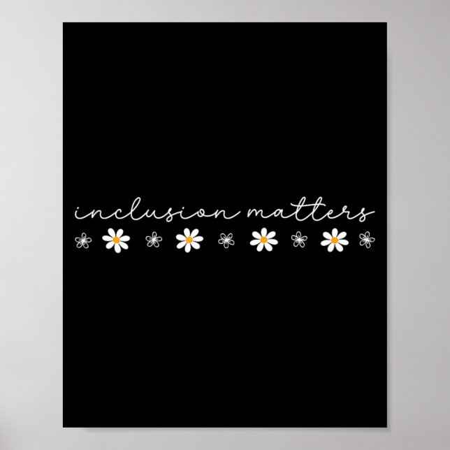 Inkluderande speciallärare Autism Poster (Framsidan)