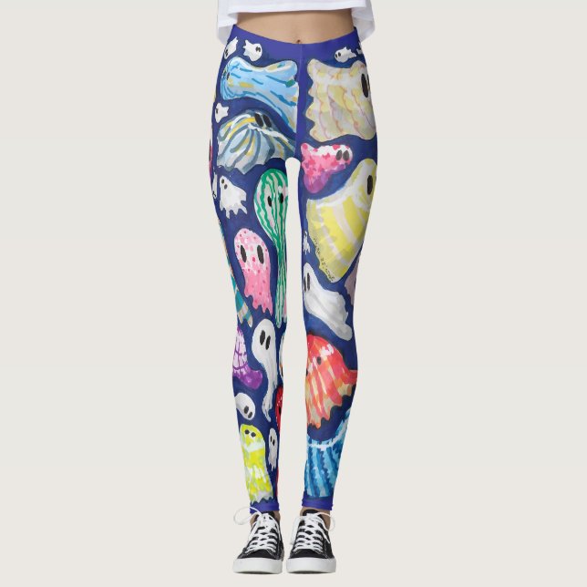 Inkluderande Spöken Leggings (Framsida)
