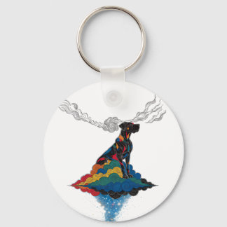 Inkludering Canine Vista Design Nyckelring