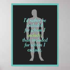 Inkludering Poster