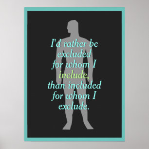 Inkludering Poster