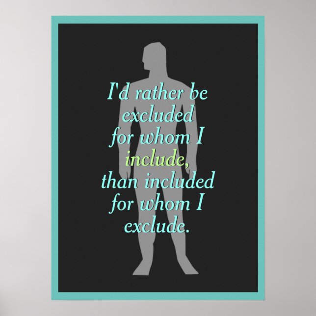 Inkludering Poster (Framsidan)