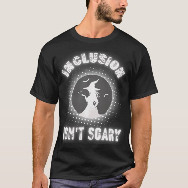 Inkluderingen är inte Scary Halloween för SLP och  T Shirt (Framsida)