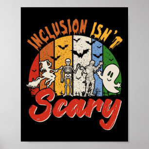 Inkluderingen av vintagens retro är inte Scary Hal Poster