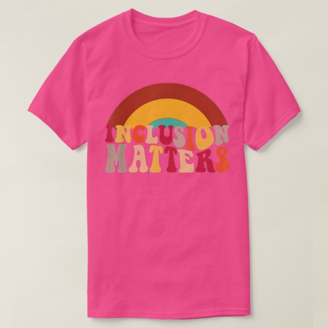 Inkluderingsfrågor Speciell Education Autism Aware T Shirt (Design framsida)