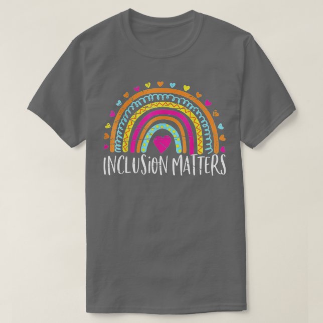 Inkluderingsfrågor Speciell Education Autism Aware T Shirt (Design framsida)