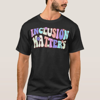 Inkluderingsfrågor Speciell Education Autism Aware T Shirt