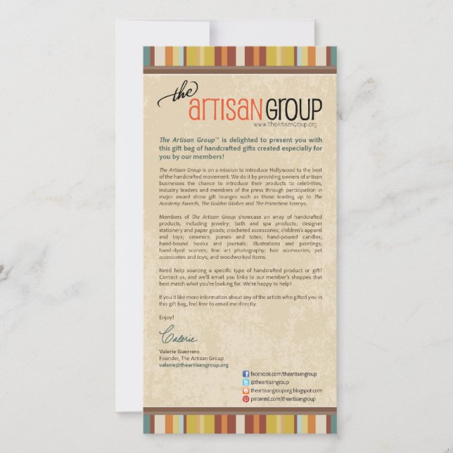 Inkluderingskort för presentkort (Framsida)