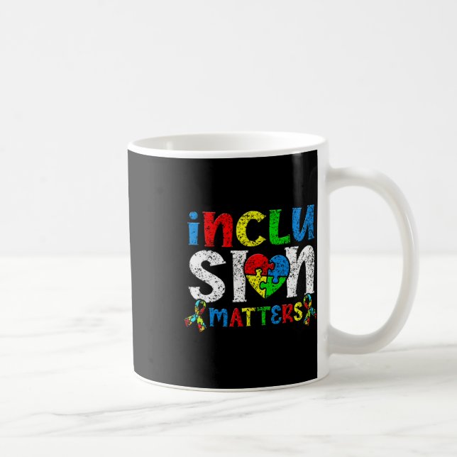 Inklusionsproblem Autist Autist Support Autist Sup Kaffemugg (Höger)