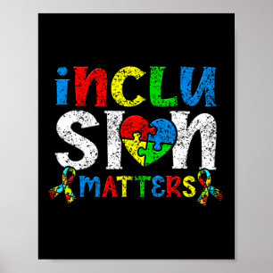 Inklusionsproblem Autist Autist Support Autist Sup Poster