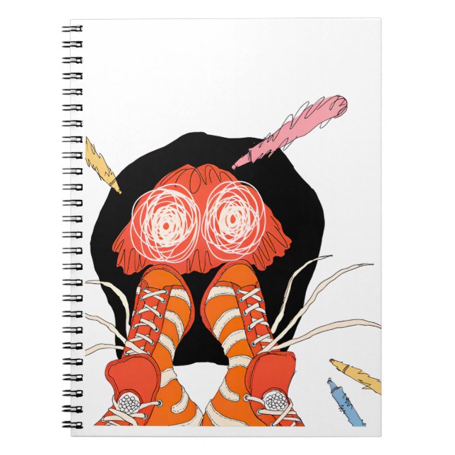 Inklusionsyra Studie Vibe Design Anteckningsbok (Framsidan)