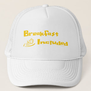 Inklusive hatt för frukost keps