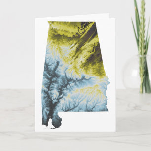 Inklusive kuvert för Alabama hälsningkort 5x7" - Kort