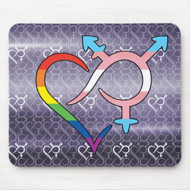 Inklusivitet och Kärlek Musmatta (Framsidan)