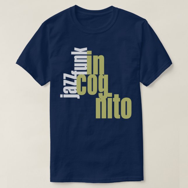 Inkognito (2)  t shirt (Design framsida)