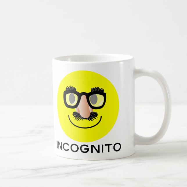 'inkognito ANSIKTEMUGG Kaffemugg (Höger)