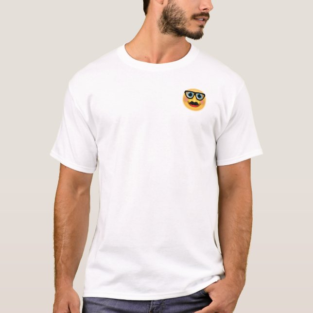 Inkognito Emoji T-tröja (överträffa Tee Shirt (Framsida)
