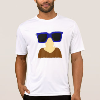 Inkognito mustasch- & exponeringsglasskjortor t shirt