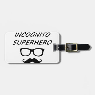 Inkognito Superhero 04B Bagagebricka