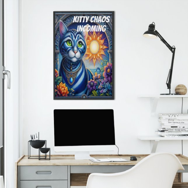 Inkommande kaos i kattunge poster (Skapare uppladdad)