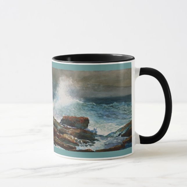 Inkommande tid, Scarborough, Maine Mugg (Höger)