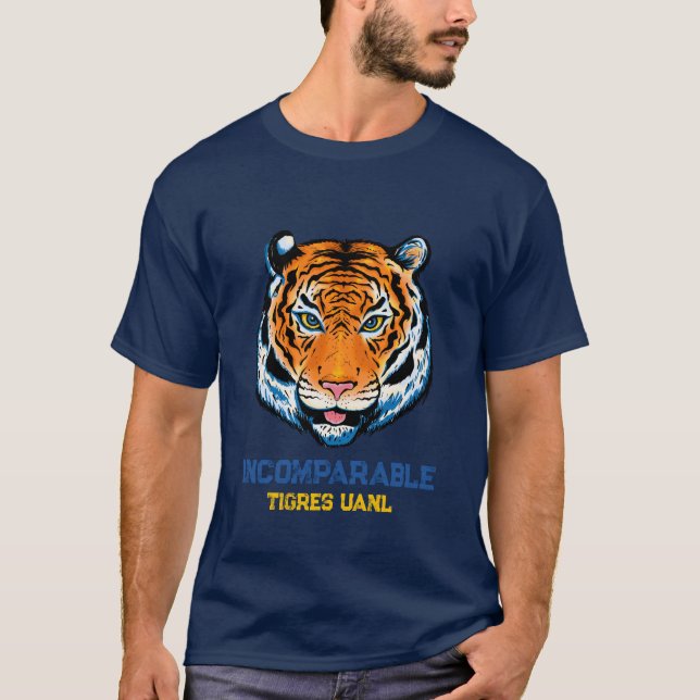 INKOMPARABLES TIGRES UANL ORIGINAL DESIGE BY IVORY T SHIRT (Framsida)
