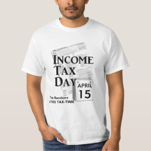 Inkomstskattedag T Shirt