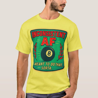Inkonsekvent AF Billiards t-shirt