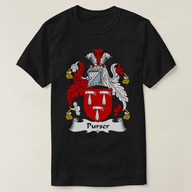 Inköpare Jackar Arm Family Crest T Shirt (Design framsida)