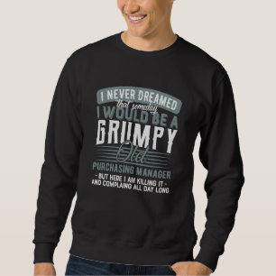 Inköpschef Grinig Och Gammal Lång Ärmad Tröja