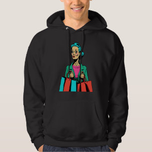 Inköpshets Pop Shopping Mamma 2 Hoodie