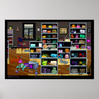 Inköpsrum 22,5 x 15 poster