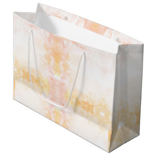 Inköpsväska med pastell vattenfärgsdesign