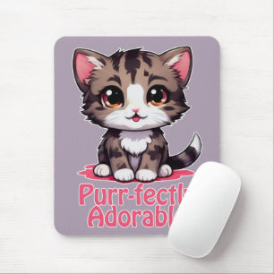 Inköpt-fullkomligt välkommen Chibi Kawaii Kitten p Musmatta