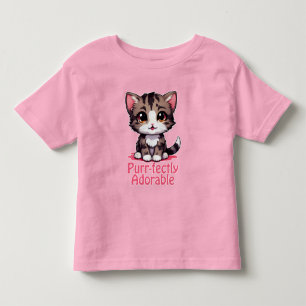 Inköpt-fullkomligt välkommen Chibi Kawaii Kitten p T Shirt