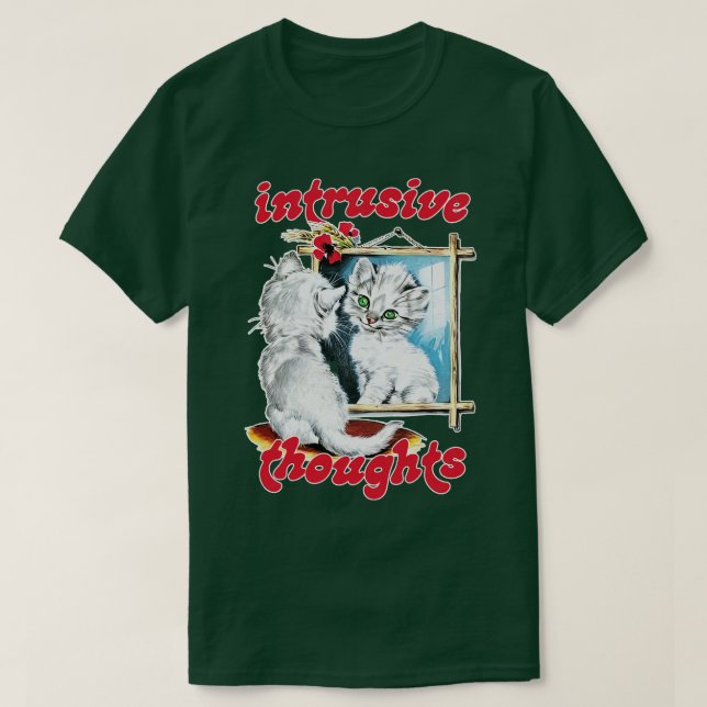 inkräktande tankar Kattunge 1 T Shirt (Design framsida)