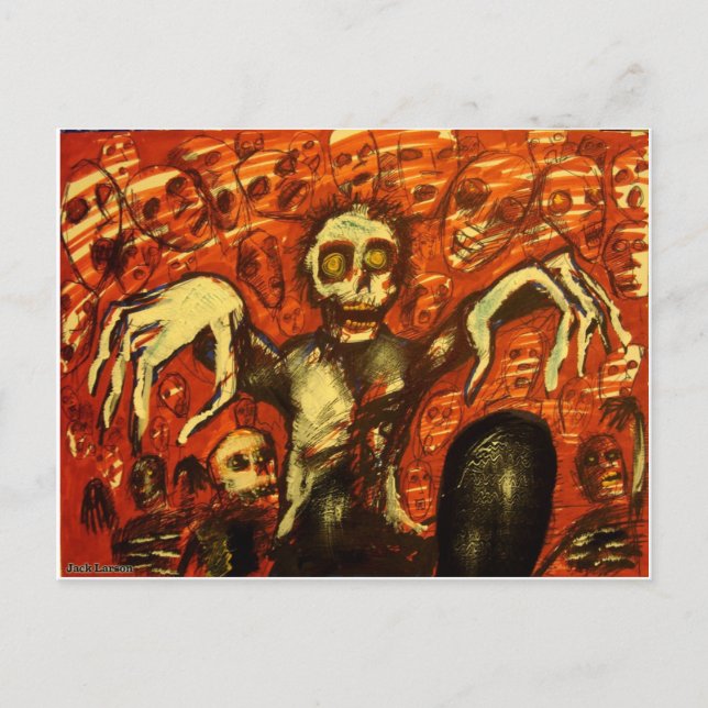 Inkräktare Från Graven Vykort (Framsida)