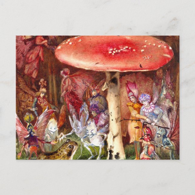 Inkräktaren John Anster Fitzgerald Helg Vykort (Framsida)