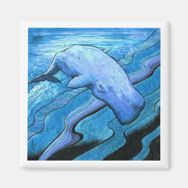 Inktober 2018 Day 12 - Välvning Magnet (Framsidan)