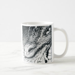 Inktober 2018 Day 3 - Dragon Roast Kaffemugg