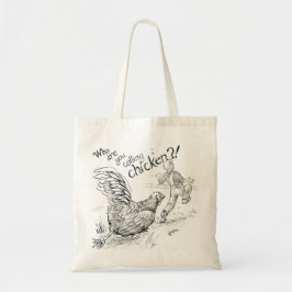 Inktober 2018 Day 5 - Chicken Chase Tygkasse